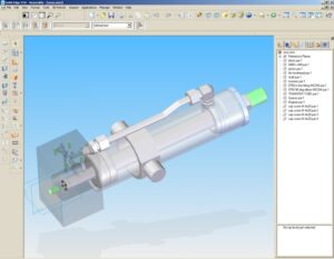 design-cad-servo-cylinder